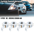 Set of 4 Parking Sensor Retainer Clips for Toyota Sienna Sequoia (2011–2020)