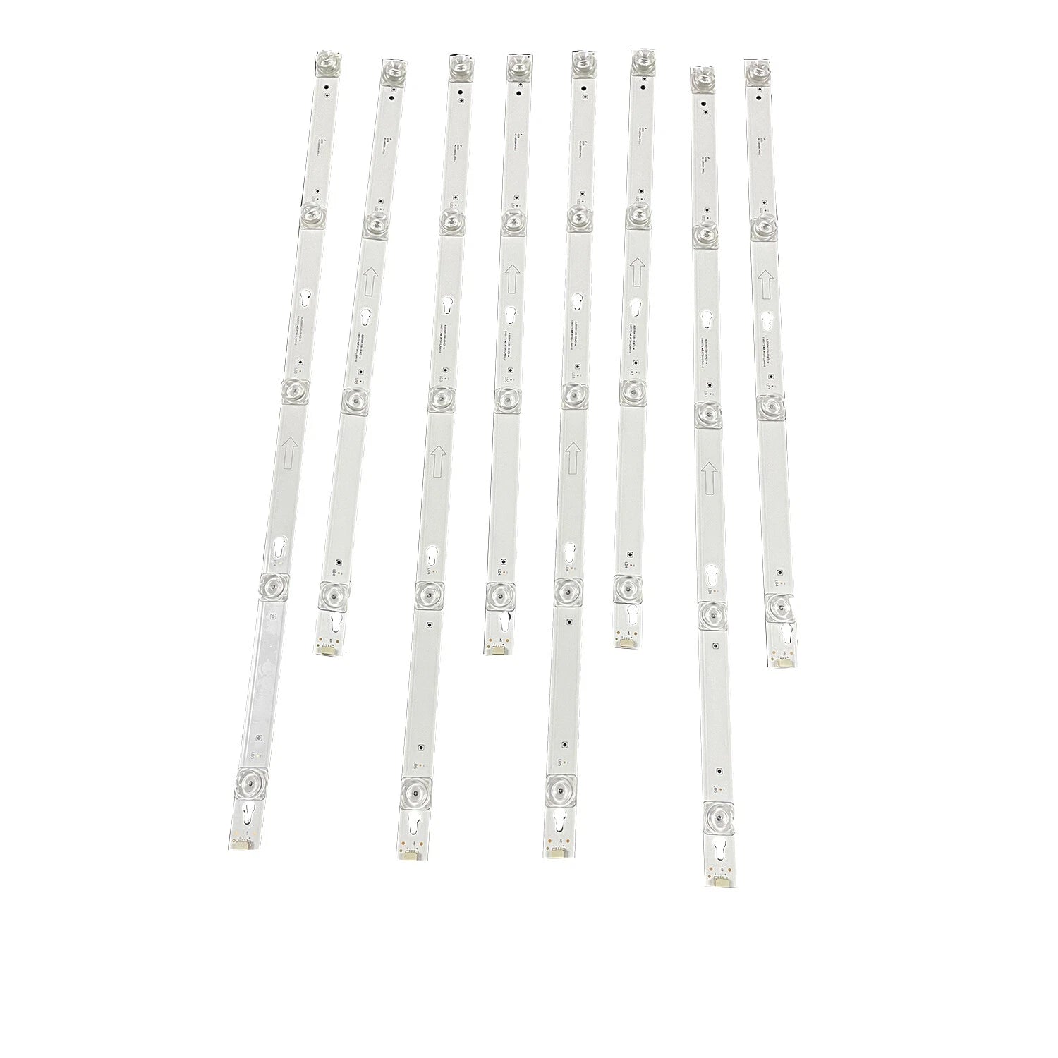8X LED Backlight Strips for TCL 55S405 (2017–2017) 4C-LB5504-HR 4C-LB5505-HR