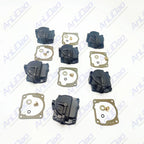 6Pcs Carburetor Float Bowl Chamber w/Gasket for Johnson Evinrude (0433000, 766418)