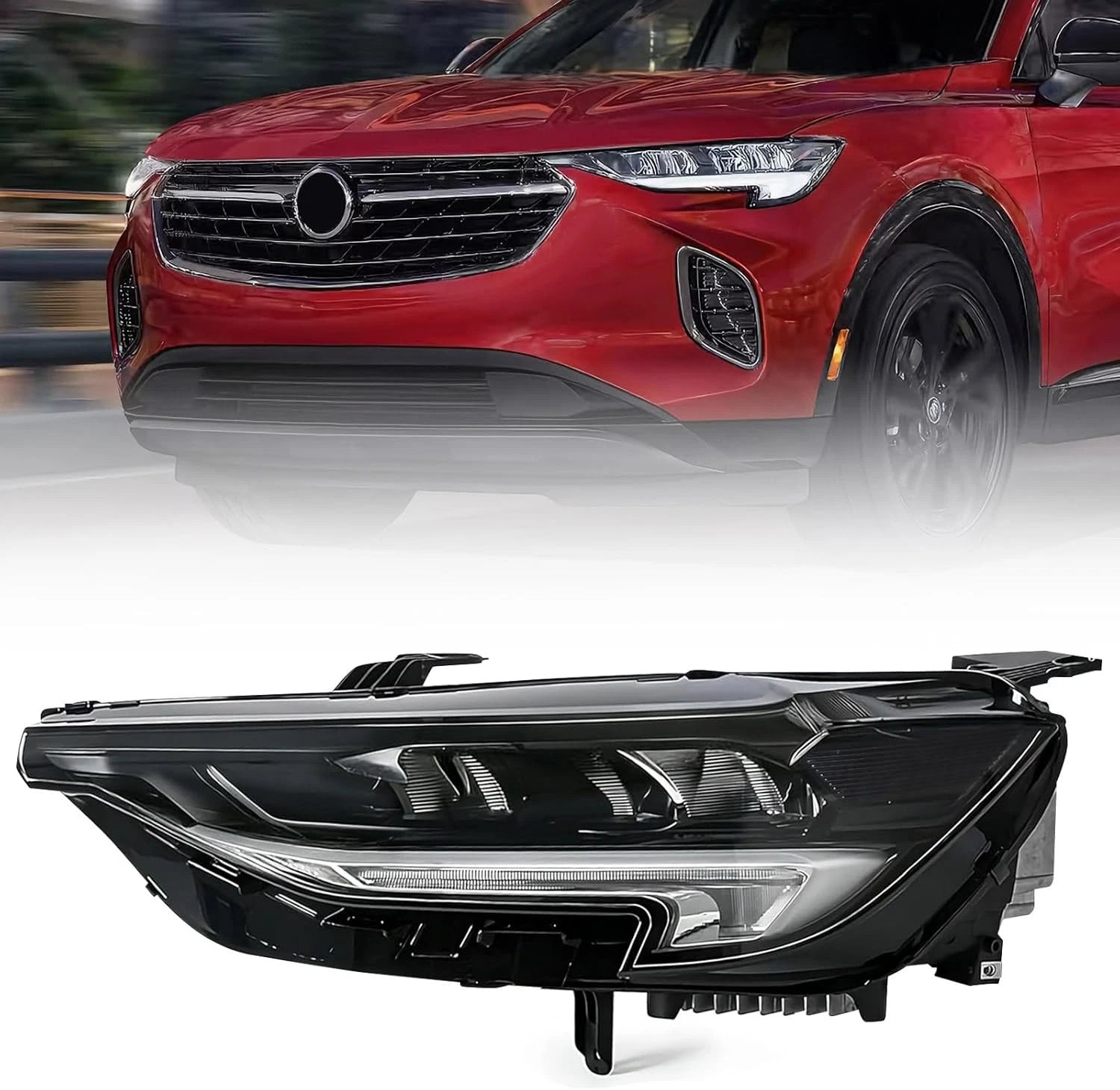 Left Driver Headlight Assembly for Buick Envision (2021–2023)