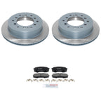 Set of 2 DuraGo Rear Rotors & Bosch QuietCast Pads for FJ Cruiser (2007–2014)