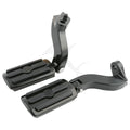 Black Anti Vibration Foot Pegs Footrests for Harley Touring (1993–2025)
