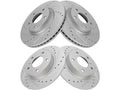 Set of 2 Front and Rear Brake Rotors for Mazda CX-3 AWD (2019–2020) CY331BQ