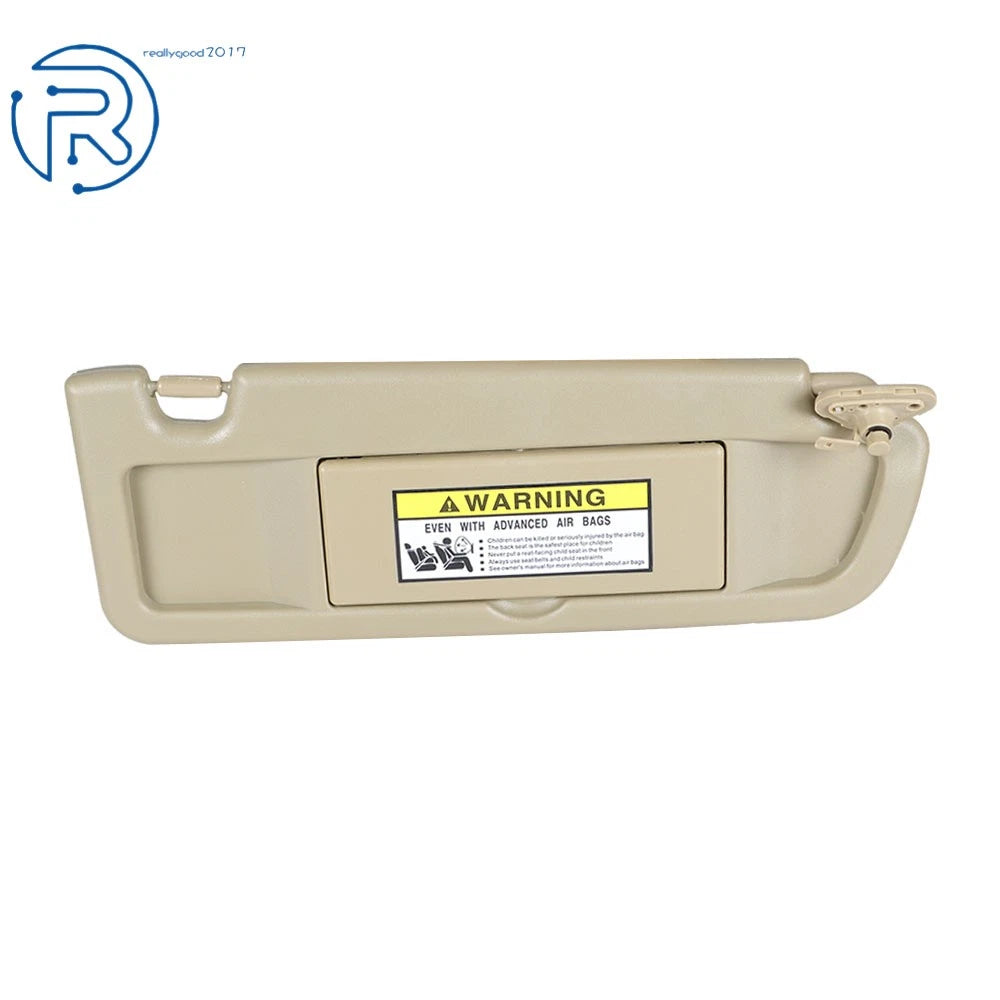 Right Side Beige Sun Visor for Honda Civic (2006-2011)