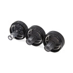 3Pcs Air Conditioning Heater Control Switch Knob for Mazda 2 (2007–2014)