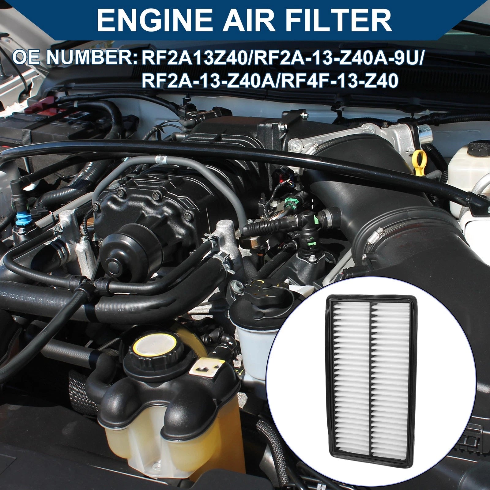 Engine Air Filter No.RF2A13Z40/RF4F13Z40 for Mazda 6 (2003–2008)