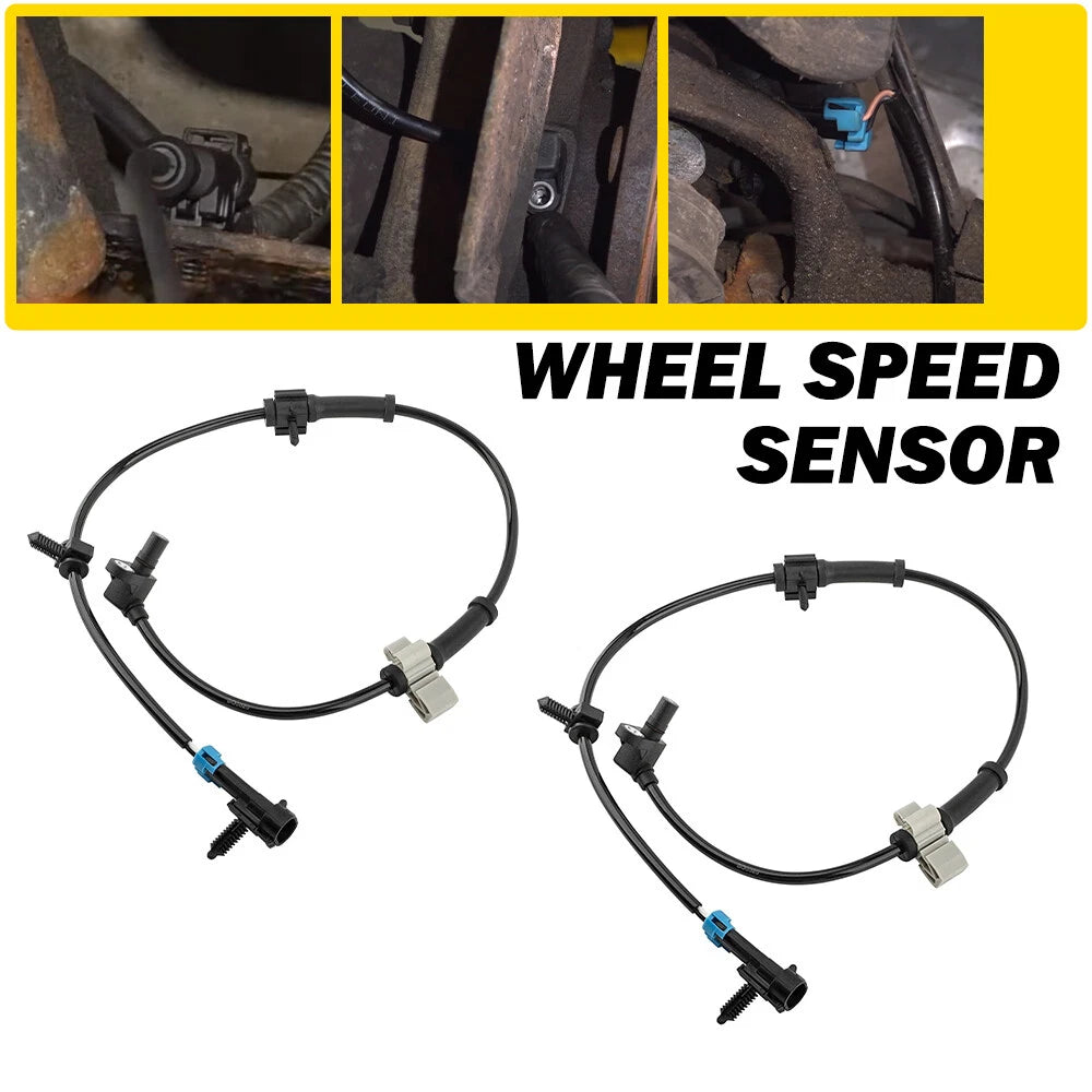 2X ABS Wheel Speed Sensor for Chevy Suburban Silverado Tahoe (2000–2006)