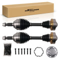 Set of 2 CV Half Shaft Axles for VW