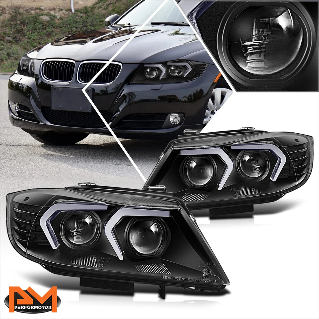 LED Projector Headlights for BMW 328i/335i Xdrive/335d (2009–2012)