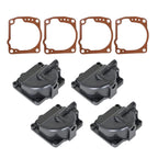 Set of 6 Carb Bowl Float Chamber Assy 433000 REPL for Johnson Evinrude 90-175hp (1994–Up)