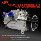 A/C Compressor with Clutch for BMW X5 (2007-2010)