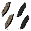 Front Ceramic Brake Pads for Nissan G35 M35 M37 M45 Q45 (2003–2006)