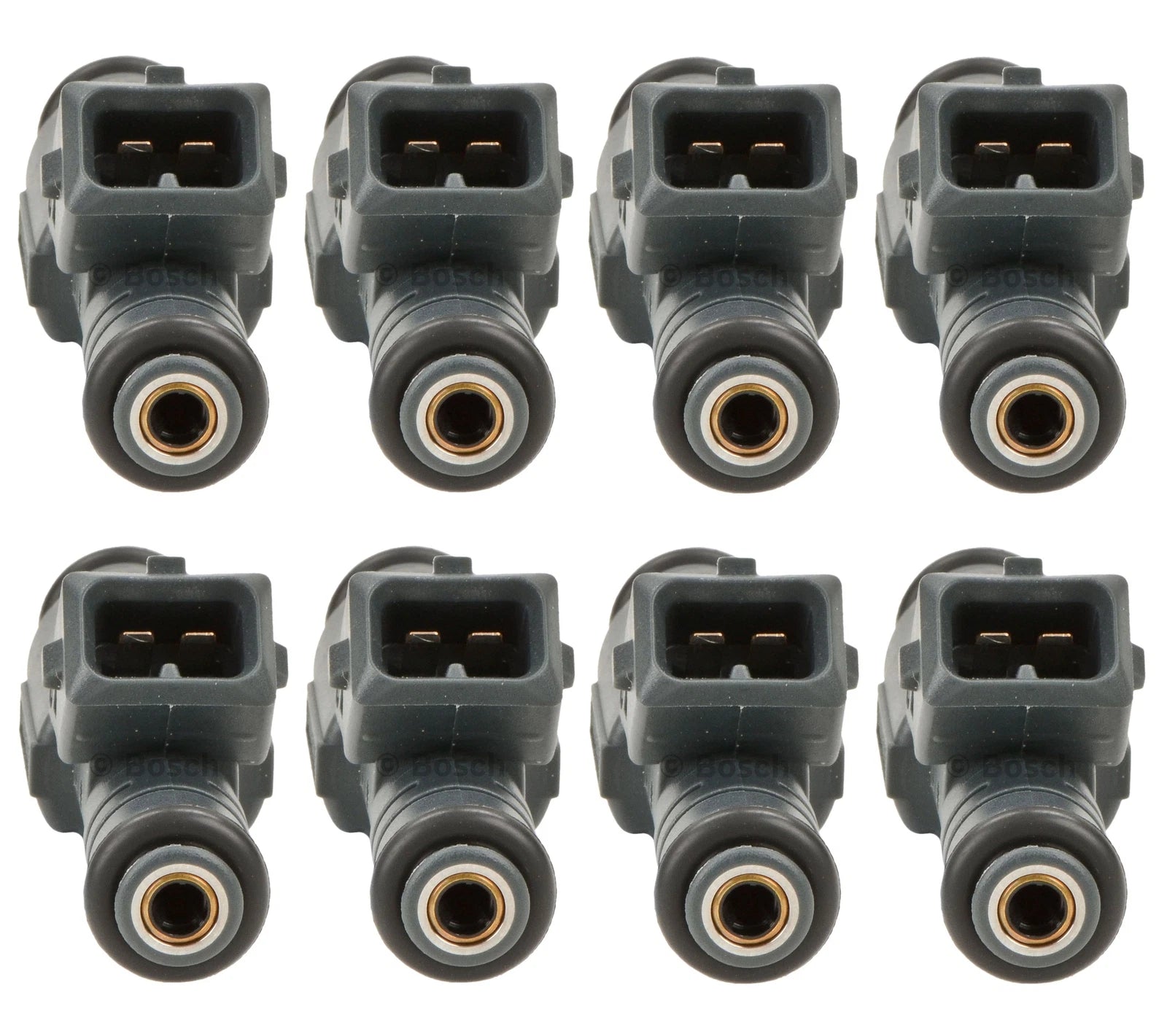Set of 8 Bosch Fuel Injectors for BMW E31 840Ci E32 E38 740iL E34 530i E39 540i (1990–2003)