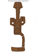 EVA Foam Teak Deck Flooring Mat for Cobalt 252 (2007)