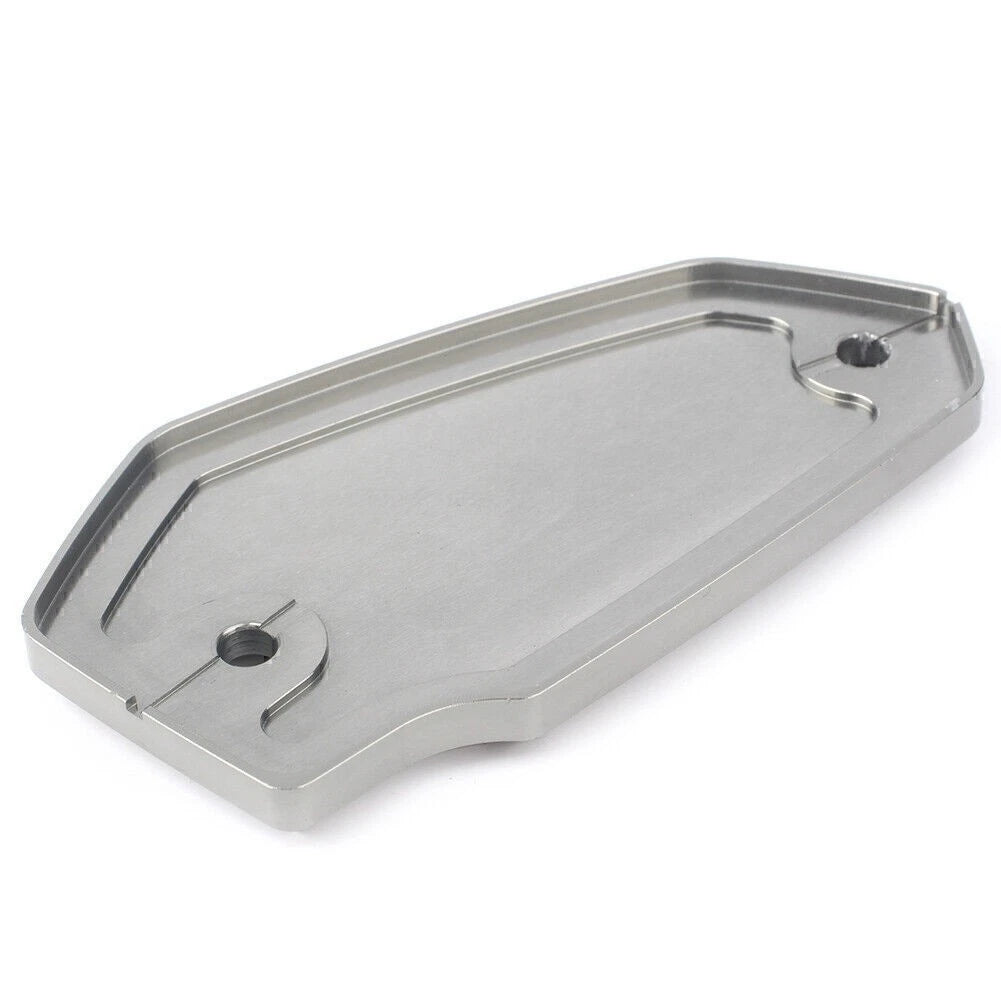 Titanium Front Brake Fluid Reservoir Tank Cap for Kawasaki ER6N Z650 Z900 (2017–2023)