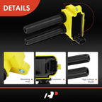 8x Yellow Ignition Coil for Jeep Grand Cherokee (2006–2024)