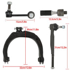 Set of 12 Front Control Arm Tie Rod Ball Joints for Chevy Trailblazer (2004–2007)