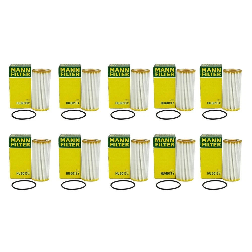 Set of 10 Oil Filter Kits HU6013Z for Audi A3 A4 Quattro Volkswagen Passat (2000–2023)