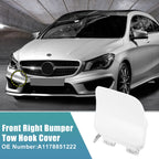 Front Bumper Tow Hook Cover for Mercedes-Benz CLA-Class (2014–2019) No.A1178851222 White