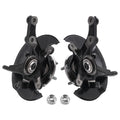 Pair Front Steering Knuckle & Wheel Hub Bearing for Honda Civic DX (1984–1987)