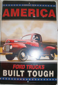 Ford Tough Man Cave Parking Sign for Trucks (Made in USA)