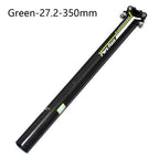 27.2mm Carbon Fiber Bike Seatpost for MTB Road Bicycle (350mm)