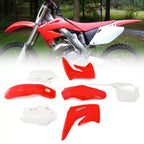 Restyled Plastic Kit for Honda CR85R CR85RB (2003–2007) - Shrouds, Fenders, Plates