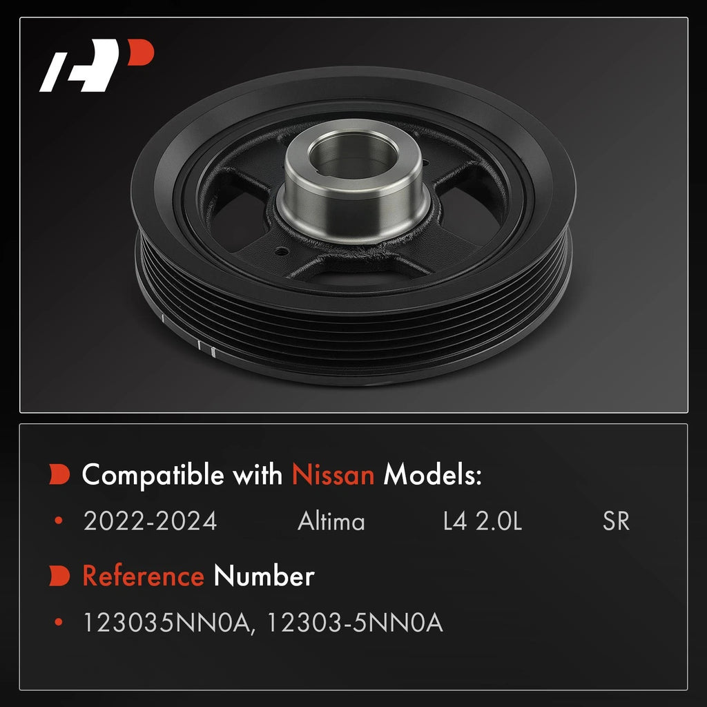 Crankshaft Pulley for Nissan Altima SR (2022–2024)