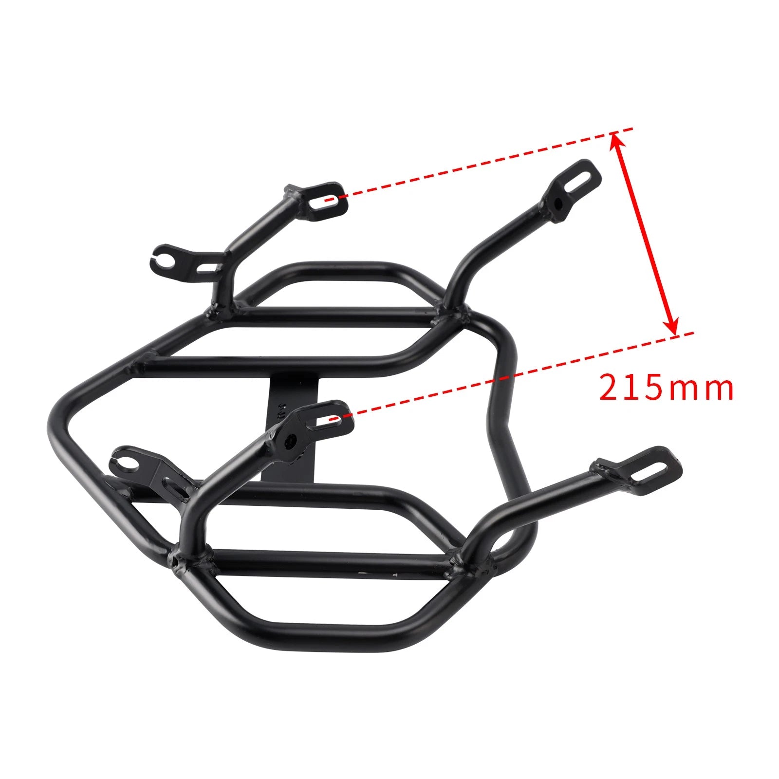Rear Rack Carrier Tube Type Black for Suzuki DR650 (1996–2025)