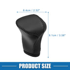 Gear Shift Lever Cover Knob Trim for Audi A4 (2013–2016), A6 A7 Q7 (2012–2015) Black 726215363203