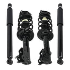 Front Struts w/ Coil Springs & Rear Shocks for Honda Civic (2006–2011)