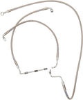 Brake Line for Drag Specialties (ABS 614220-6) +6" Stainless Steel