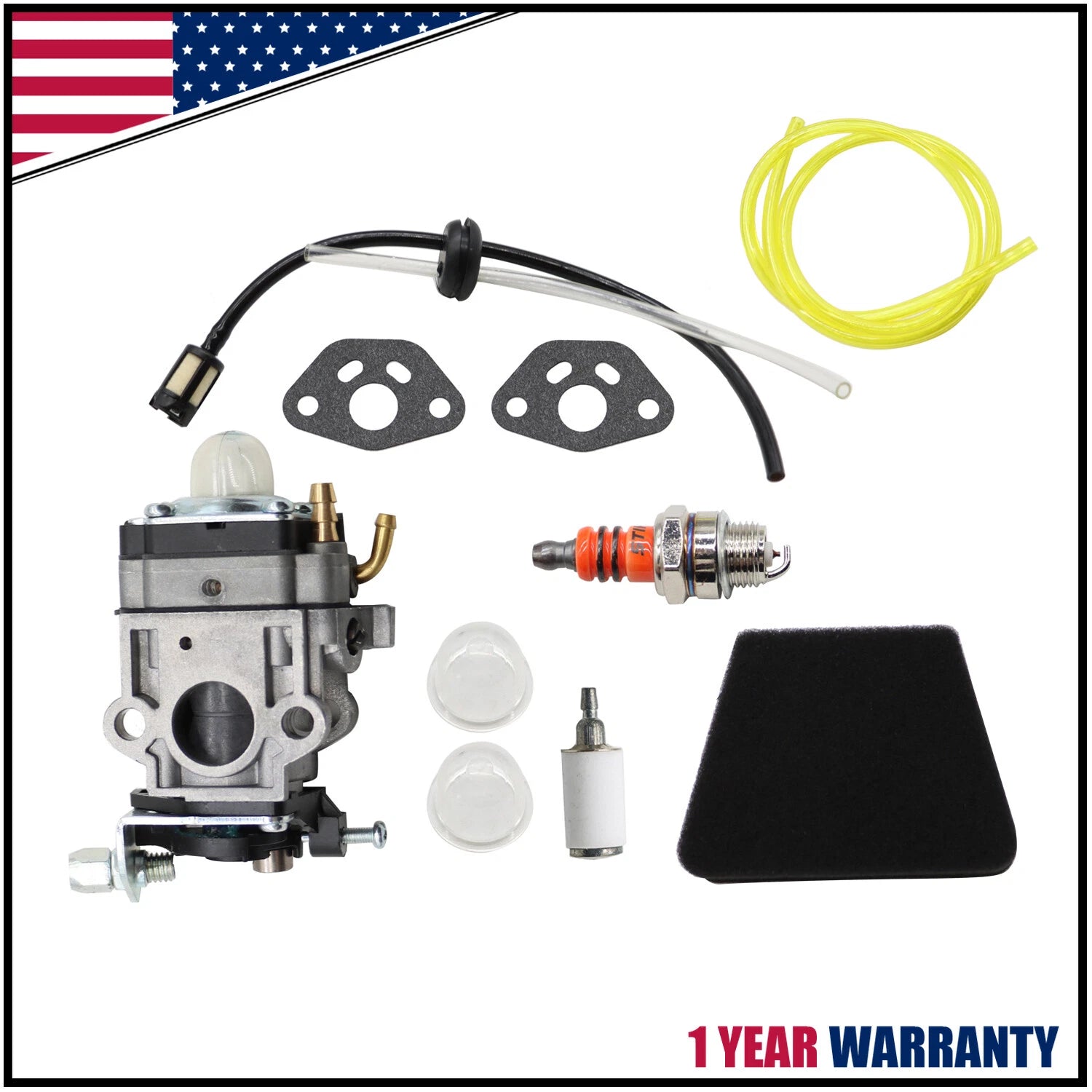 Carburetor for Husqvarna 165BT Backpack Blower (Walbro WYK 153 317)