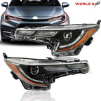 Pair LED Headlights for Toyota Corolla (2020–2022)