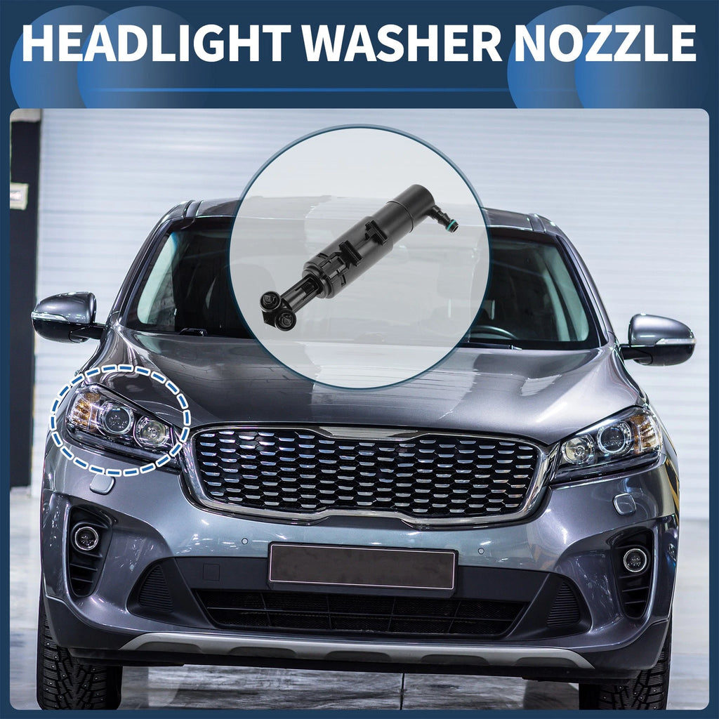 Front Passenger Headlight Washer Nozzle for Mercedes-Benz C200 (2007–2015) No. 2048602847