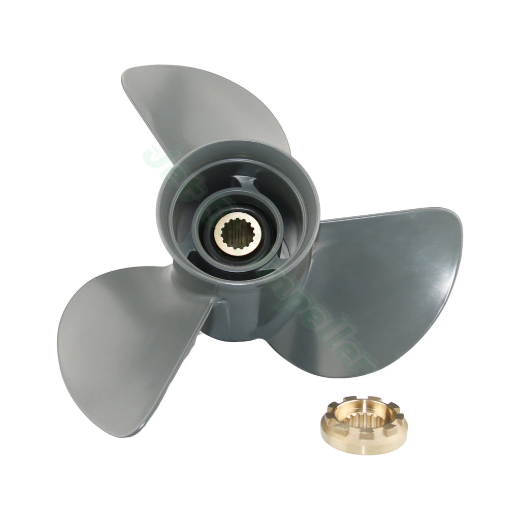 13 x 19 Outboard Propeller for Honda BFP 60 BF 75-130Hp (15 Tooth, Aluminum)