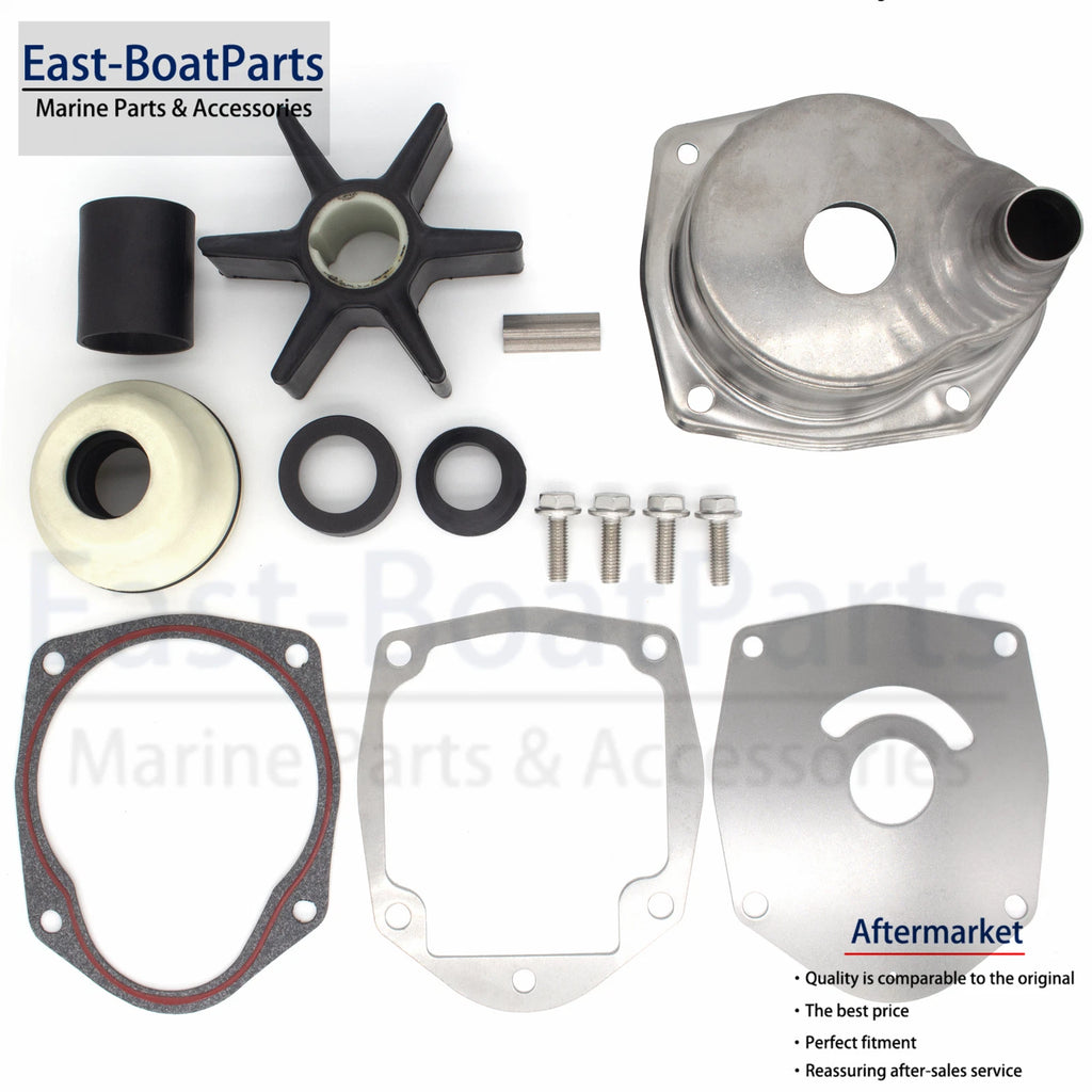 Water Pump Repair Kit for Mercury 4 Stroke 65-115 HP (8M0094529, 8M0057715)