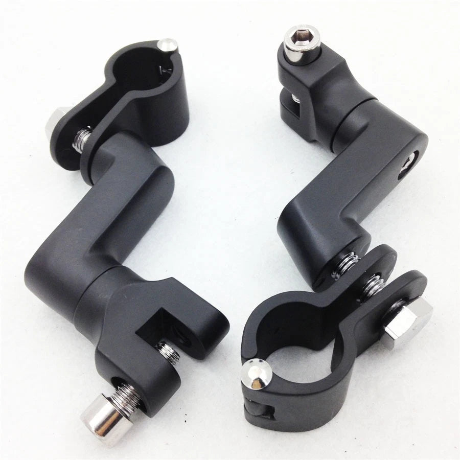 1" Engine Guard Crash Bar Mount Foot Peg Clamps for Kawasaki Vulcan VN