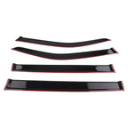 Window Deflector Rain Visor for Nissan Frontier (2022–2024) Acrylic Adhesive