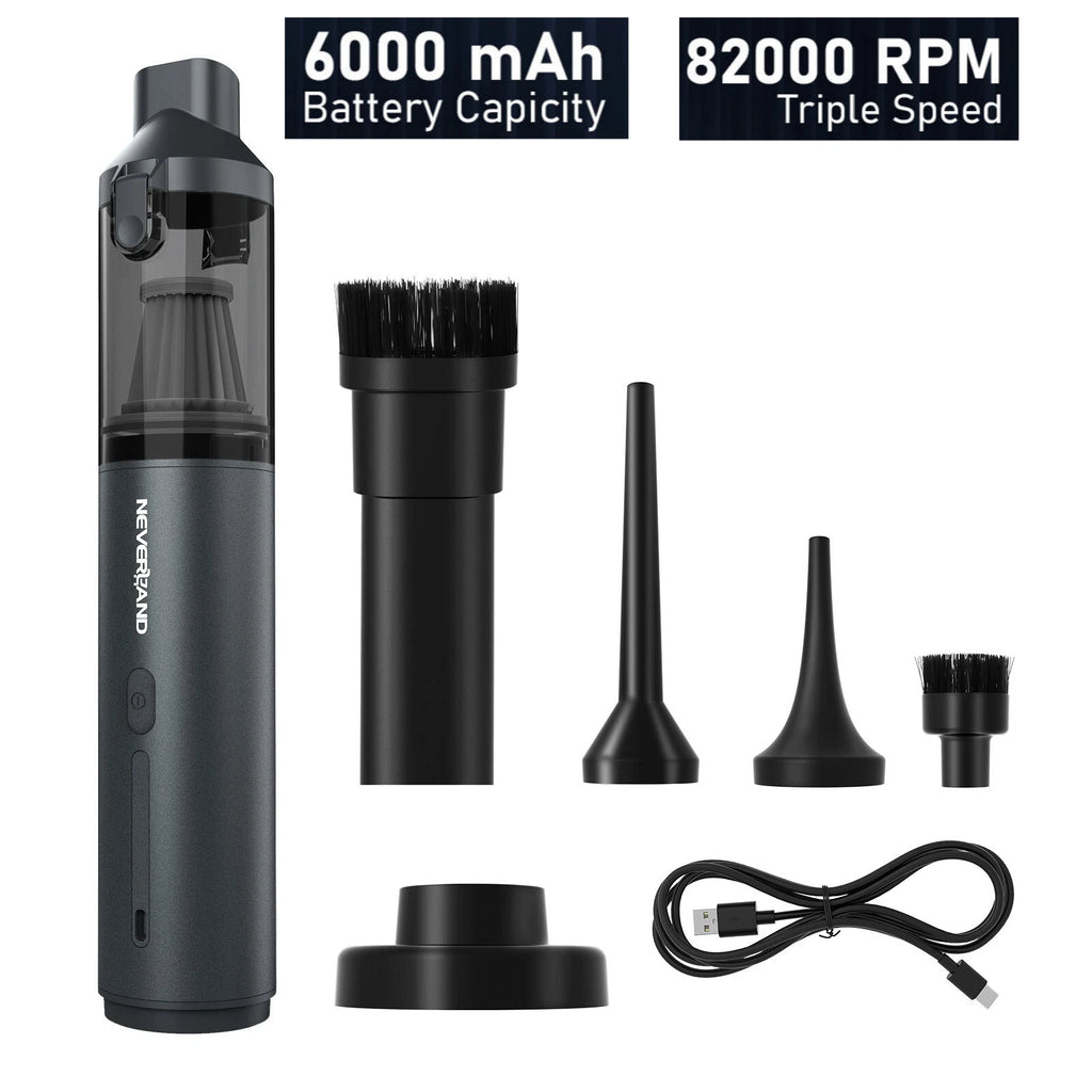 2in1 Cordless Handheld Vacuum Cleaner for Car Auto Home (100W)