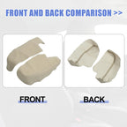 1 Pair Armrest Cover Pad for Honda Ridgeline (2006–2014) Beige