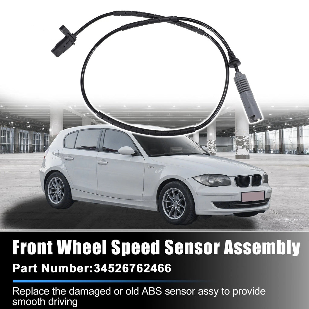 2pcs ABS Wheel Speed Sensor No. 34526762466 for BMW 125i (2004–2013)