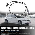 2pcs ABS Wheel Speed Sensor No. 34526762466 for BMW 125i (2004–2013)