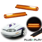 Set of 2 Front Fender Amber LED Lamps for Chevy Lumina, Monte Carlo