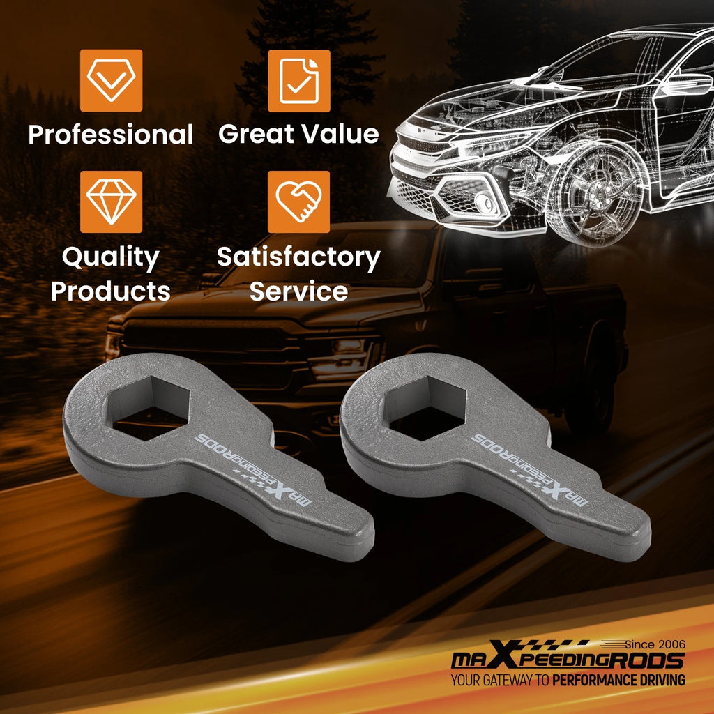 Forged Lift Torsion Keys 1.5-2" for Chevy Tahoe Blazer GMC K1500 (1988–1999)