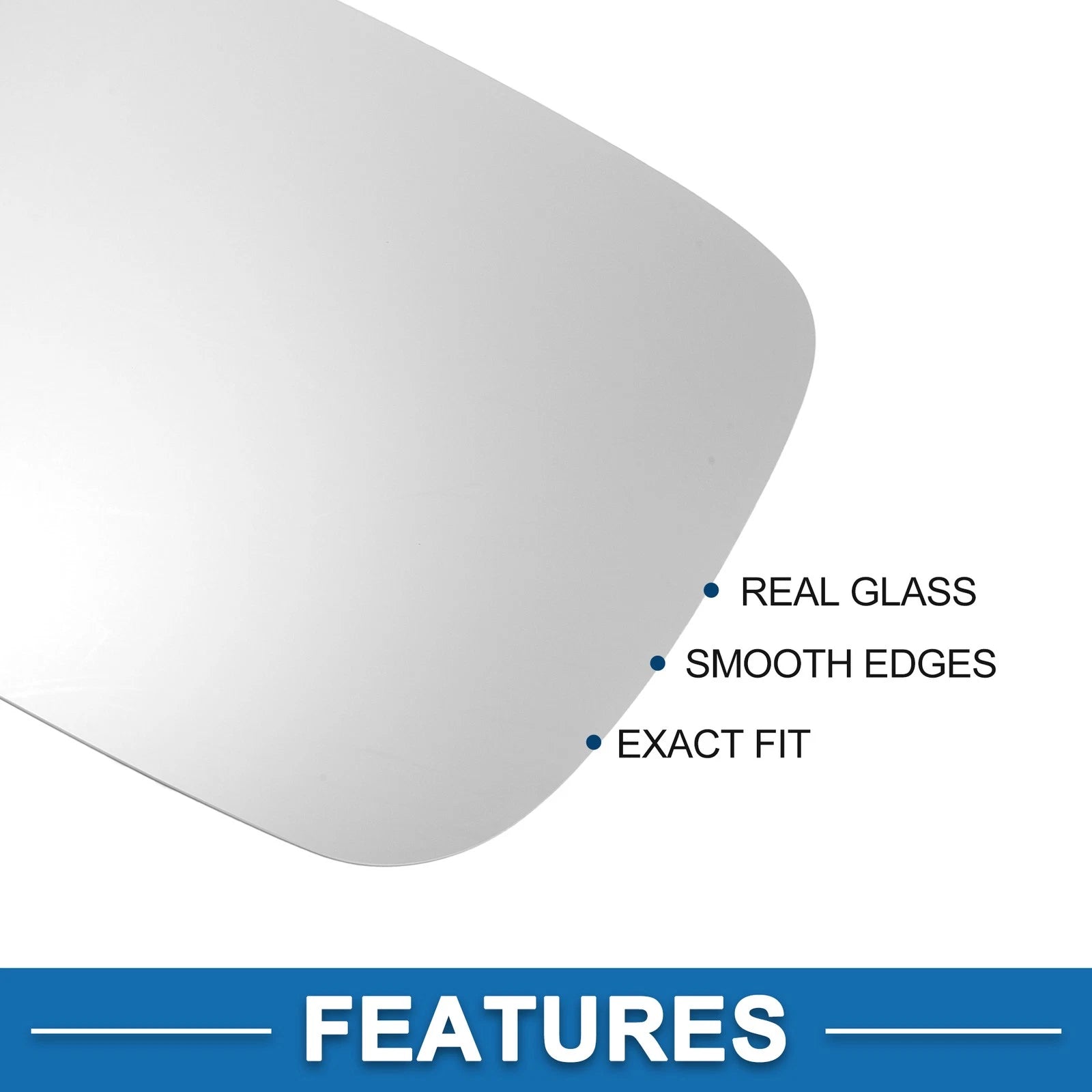 Heated Mirror Glass for Volkswagen Touareg (2002–2006)
