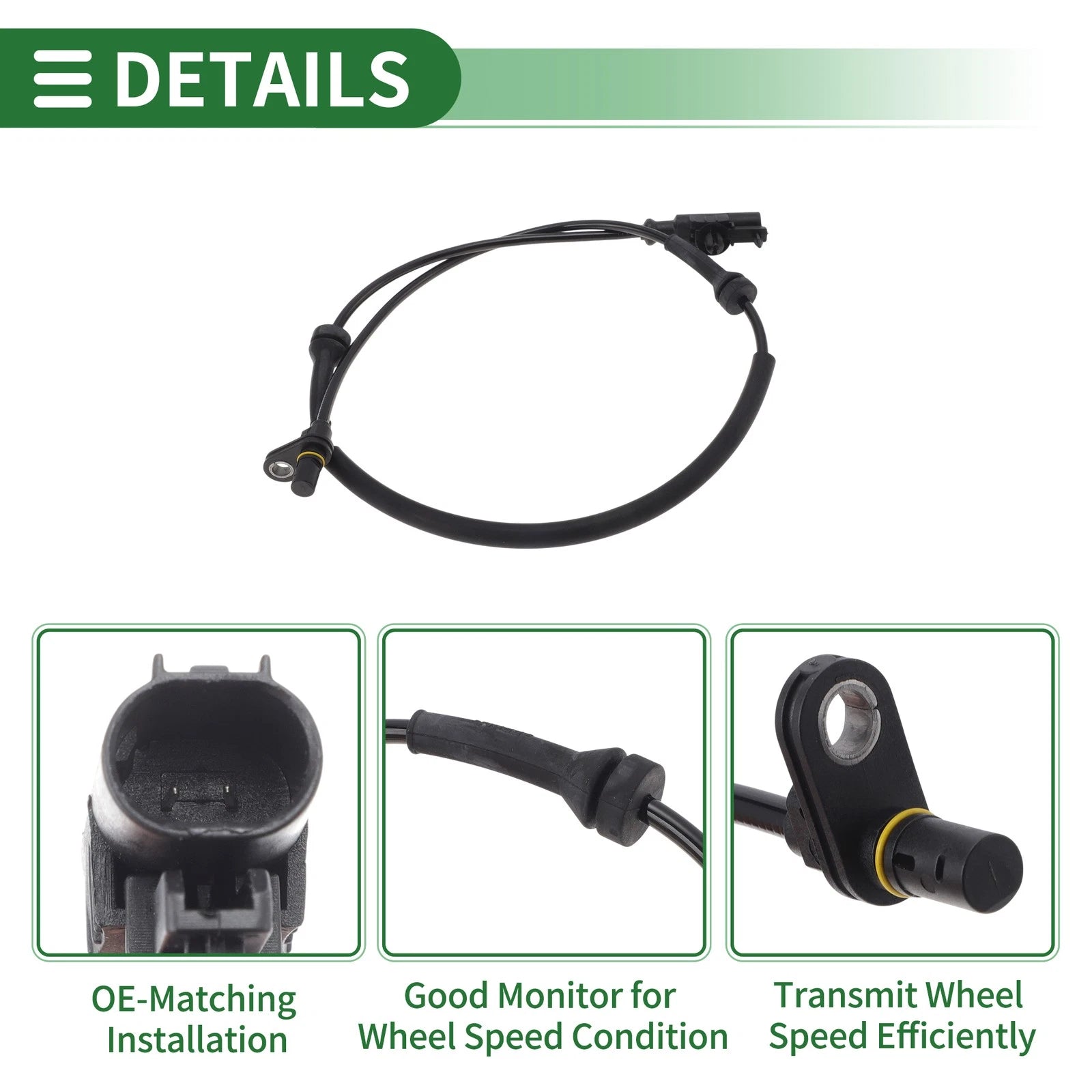 ABS Wheel Speed Sensor MR955037 for Mitsubishi Colt (2004–2012)