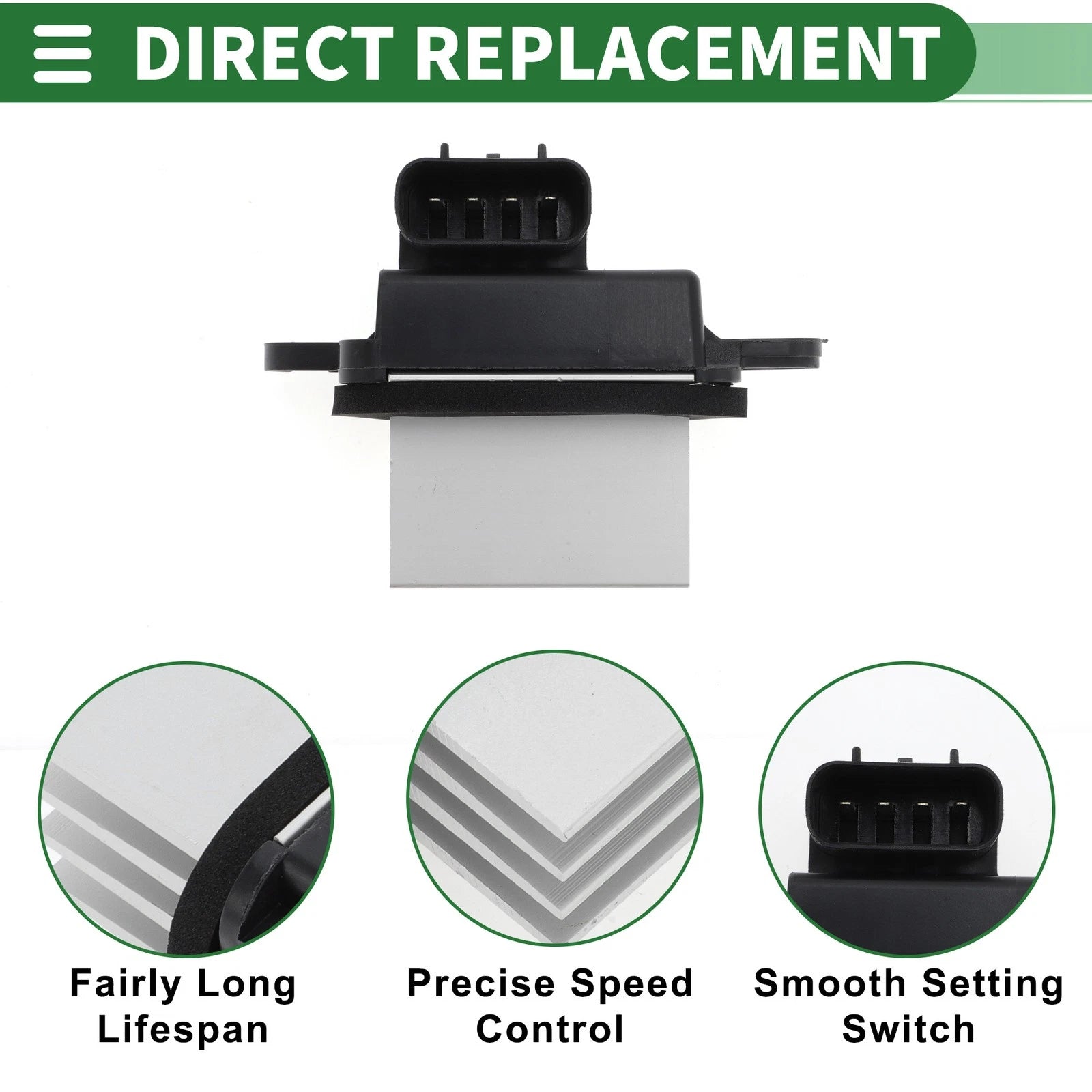 HVAC Blower Motor Resistor for Nissan Navara D40 (2014)