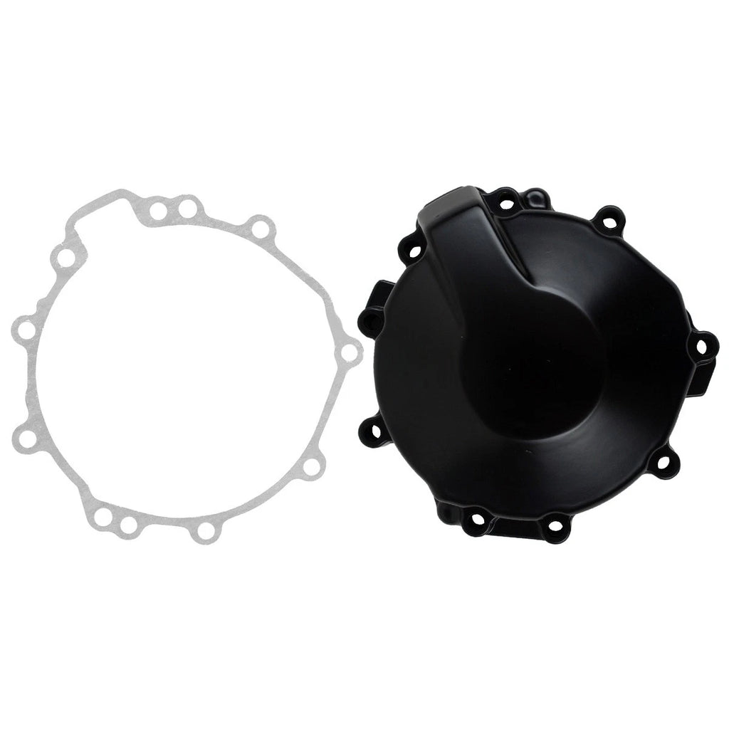 Black Engine Stator Crankcase Cover for Kawasaki Ninja ZX6R (2007–2012)