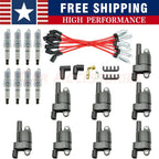 Set of 8 Ignition Coils for Chevy Silverado 1500 Tahoe GMC (D514A)